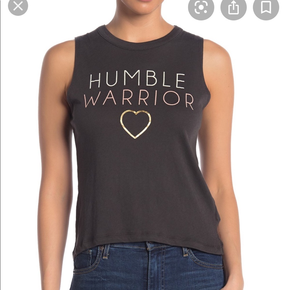 Chaser brand tank “humble warrior”, M